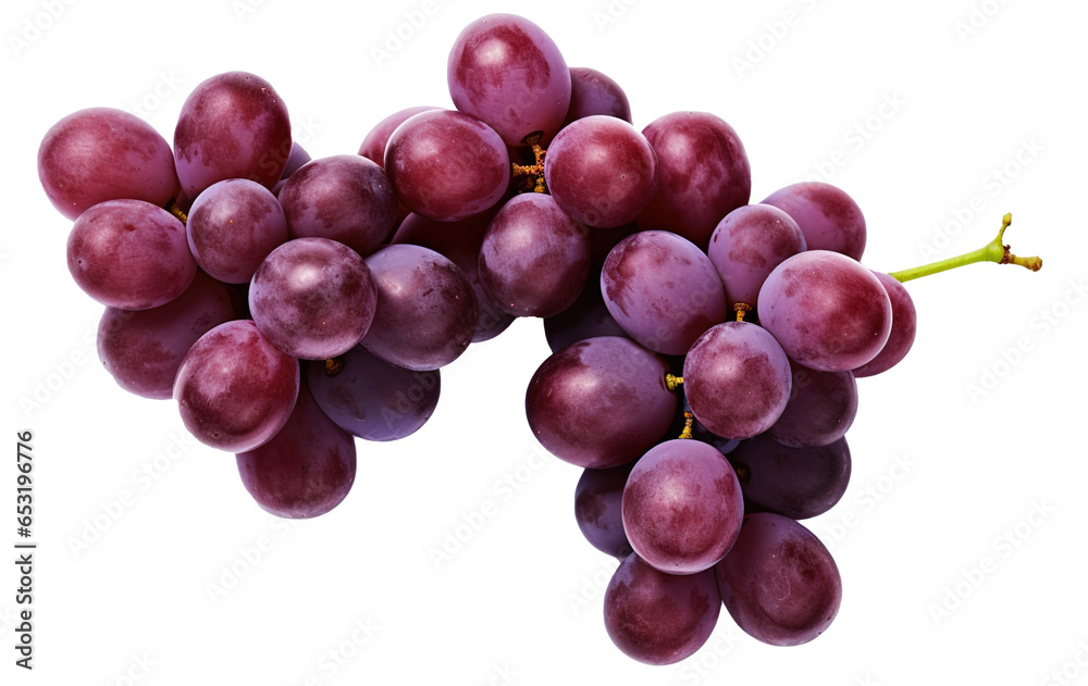 Fresh Grapes Isolated on transparent Background, Vibrant and Juicy Grape Cluster
Fresh Grapes Isolated on transparent Background, Vibrant and Juicy Grape Cluster
