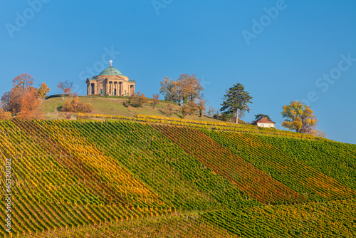 Sepulcher (Sepulchral) Chapel on Wurttembereg Hill, near Rotenberg, Stuttgart-Uhlbach, Baden-Wurttemberg