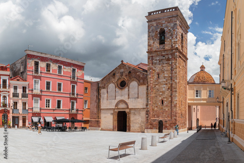 Santa Chiara d'Assisi Cathedral, Iglesias, Sardinia, Italy, Mediterranean