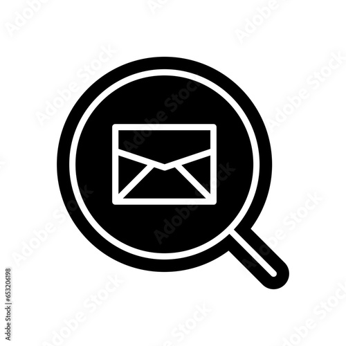 message letter button,  search add loupe icon