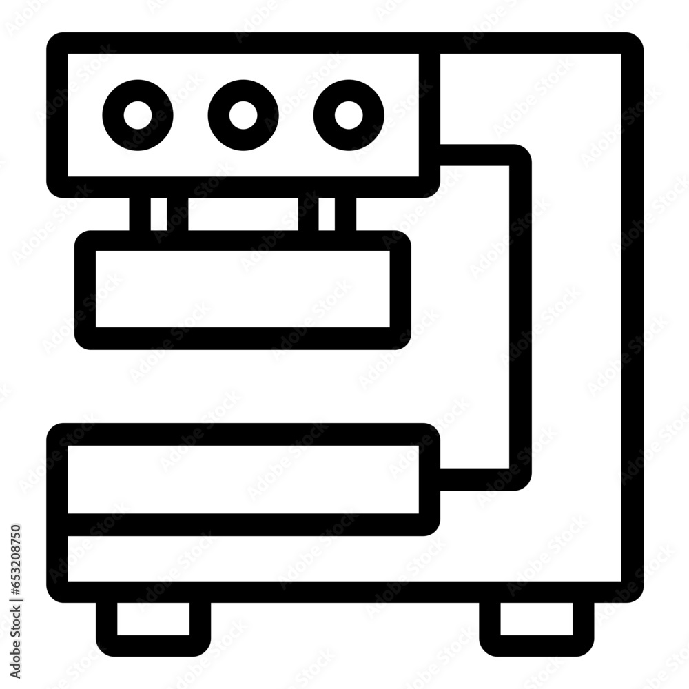press machine icon press machine icon