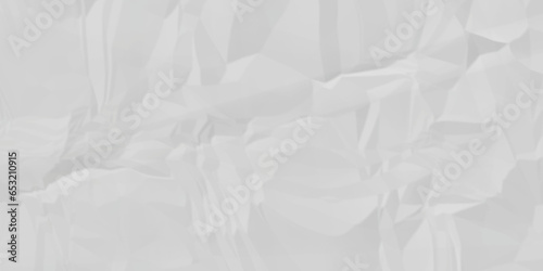 	
Crumpled paper texture and White crumpled paper texture crush paper so that it becomes creased and wrinkled. Old white crumpled paper sheet background texture.	
