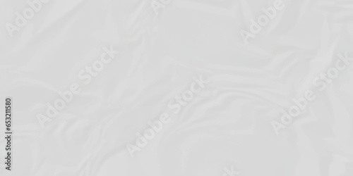 White satin crumpled paper texture and White crumpled paper texture crush paper so that it becomes creased and wrinkled. Old white crumpled paper sheet background texture.