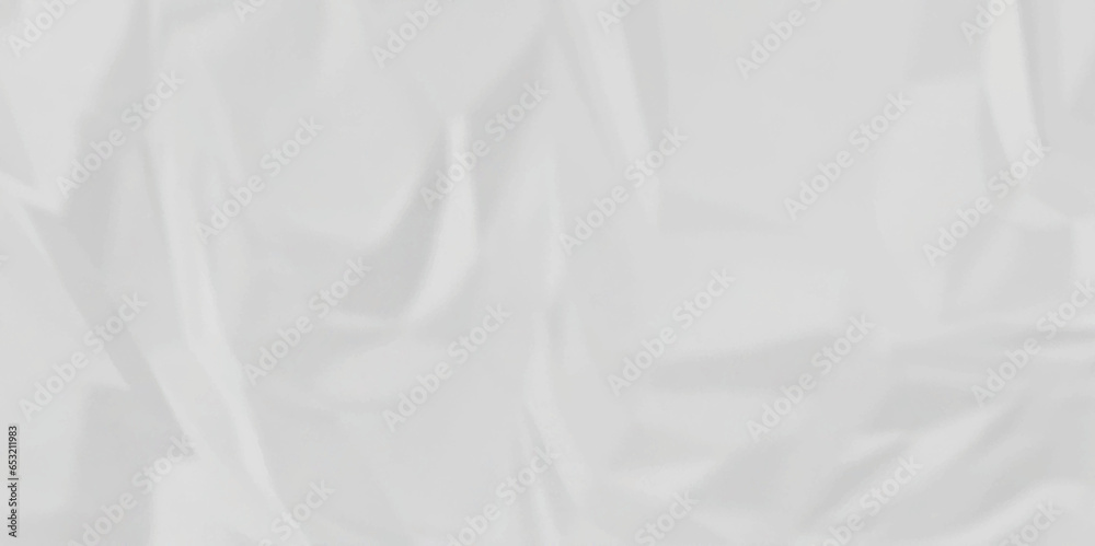 White paper texture Crumpled paper texture and White crumpled paper texture crush paper so that it becomes creased and wrinkled. Old white crumpled paper sheet background texture.