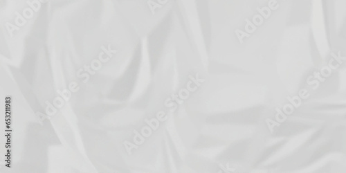 White paper texture Crumpled paper texture and White crumpled paper texture crush paper so that it becomes creased and wrinkled. Old white crumpled paper sheet background texture.