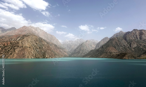 Iskanderkul Lake, Fann Mountains, part of the western Pamir-Alay, Tajikistan photo