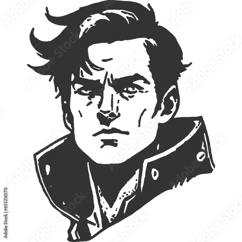 Unexpected Vintage Illustration Vector