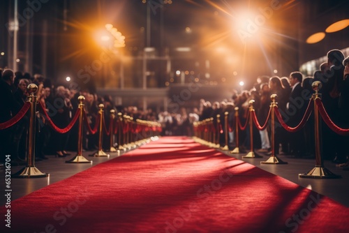red carpet welcoming guests generative ai © gilangedo