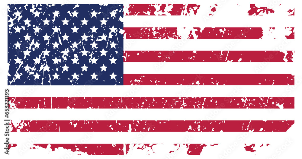USA flag . Modern style United States of America symbol. American banner design element USA flag . Modern style United States of America symbol. American banner design element