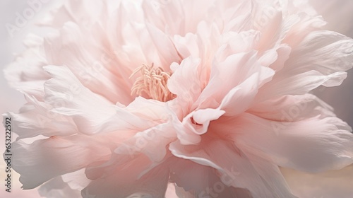 Close-up of a delicate, ethereal flower in soft lighting. Monochromatic, desaturated hues create a dreamy, pastel aesthetic. Canon EF 50mm f/1.2L USM lens captures intricate details and subtle tones