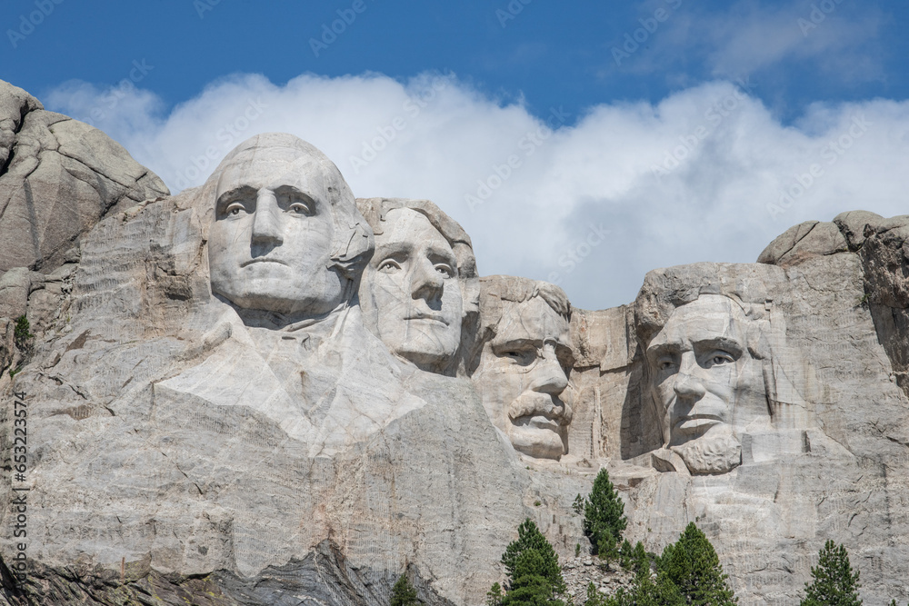 monte rushmore e i presidenti americani