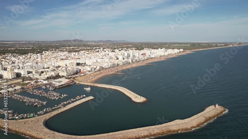 Quarteira Town in the Algarve, a Video From the Sky photo