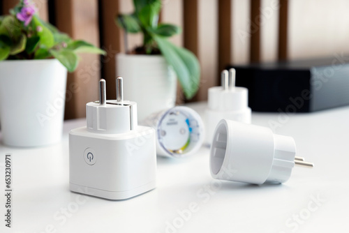 Using smart sockets in a smart home