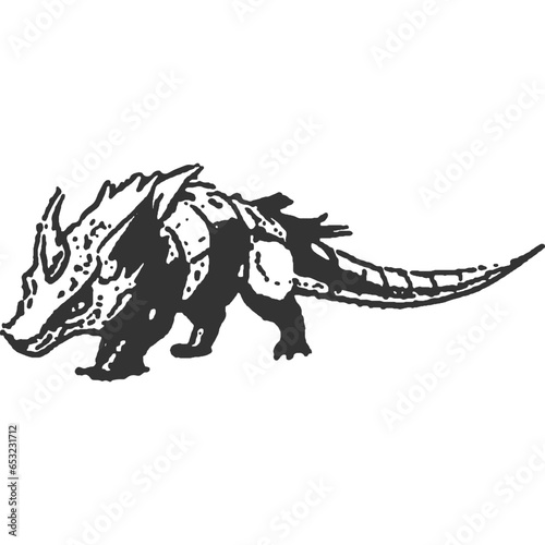 Underdogs Vintage Illustration Vector