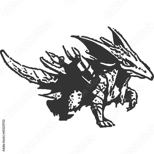 Underdogs Vintage Illustration Vector