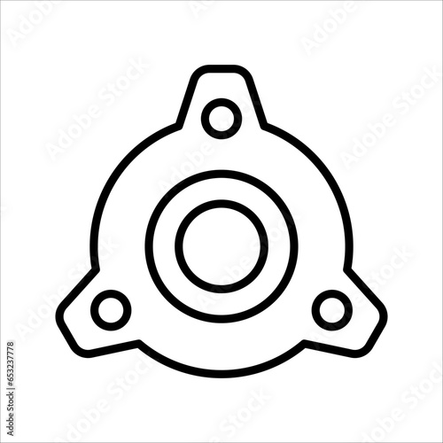 strut mounting icon for your website design, logo, app, UI. vector illustration on white background