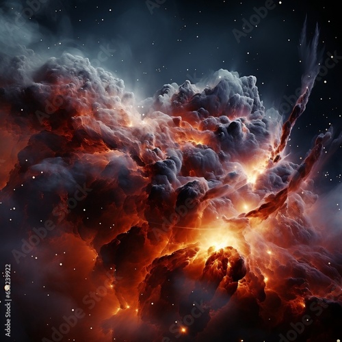 Nebula in Orion Constellation © Infinite