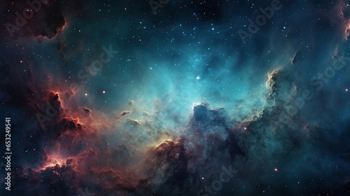 space background realistic background blue purple sky with stars