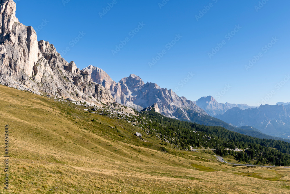 Spectacular mountain landscape, the dolomites, Italy