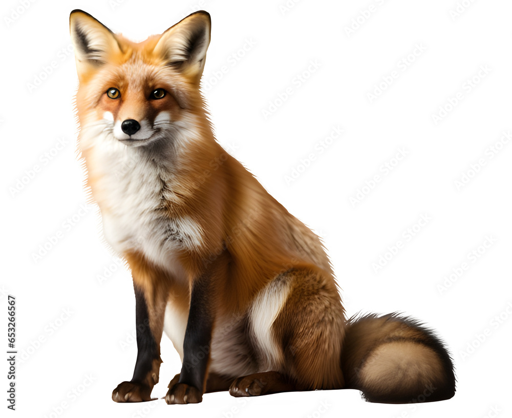 Fox Side View Model side view fox isolated png ,fox isolated on transparent background ...