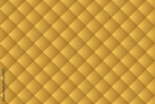 Gold upholstery background, elegant seamless mosaic pattern for invitation, card, certificate, backdrop.