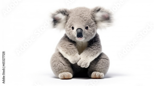 koala Soft toy on a white background, cut Quality © Valeriia