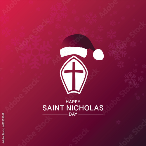 St. Nicholas Day. Saint Nicholas day creative concept. 