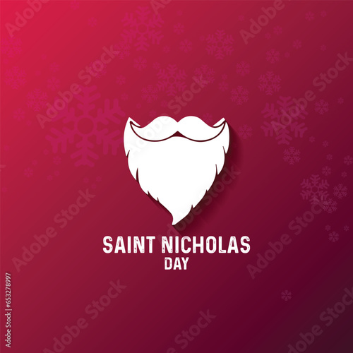 St. Nicholas Day. Saint Nicholas day creative concept. 