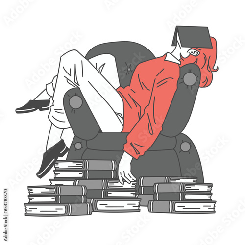 Woman short break