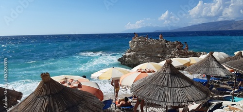 Plazhi Pulebardha, Spiaggia di Pulebardha, albania, saranda photo