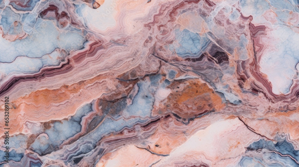 Fototapeta premium abstract marble texture agate pink purple magenta, ai