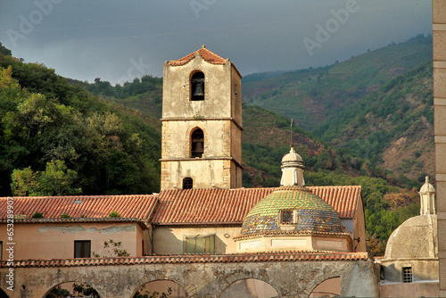 The catholic sanctuary of San Francesco di Paola, famous pilgrimage destination in Calabria region, Italy photo