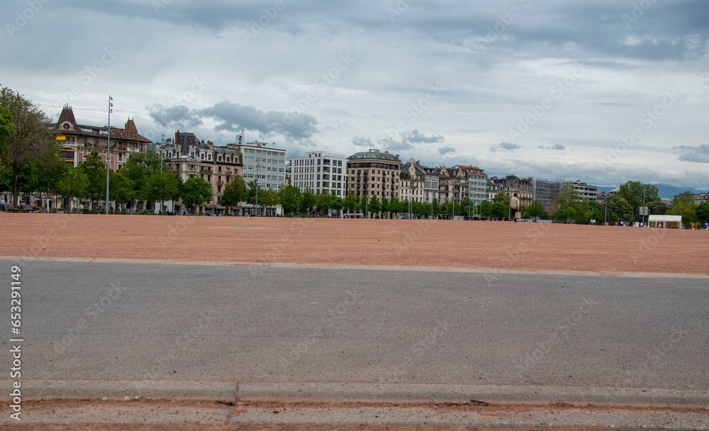 Fototapeta premium en pleine ville