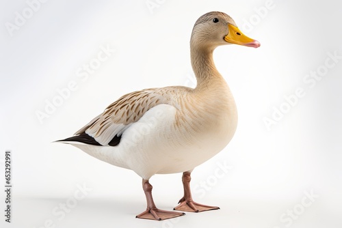 Duck isolated on white background 