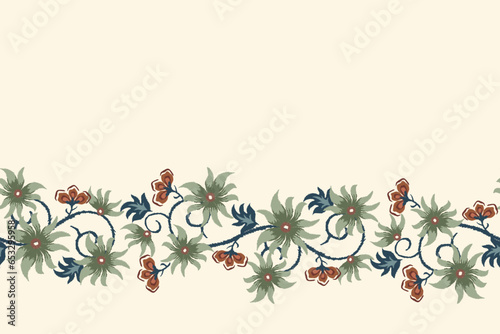Flower floral border background banner frame vector illustration for Mother’s day, father’s day, valentines, spring,  summer, anniversary template decoration for specials day. copy space
