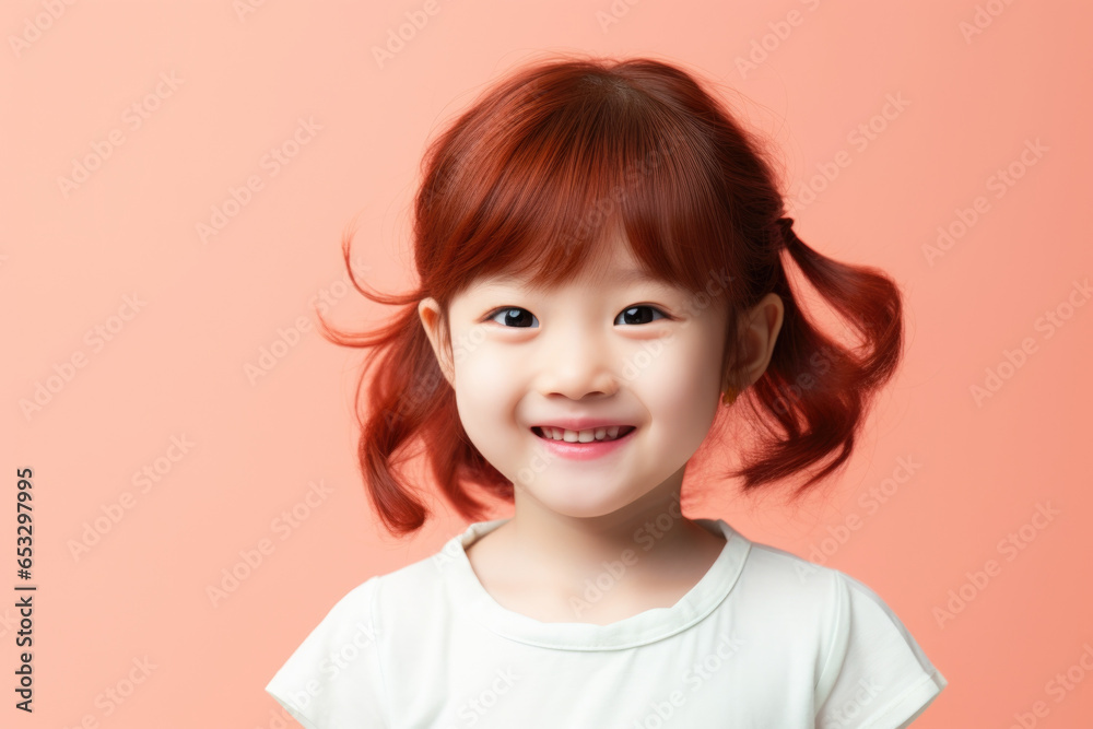 A delightful image of a little girl with red hair smiling directly at the camera. Perfect for capturing the innocence and joy of childhood. Ideal for use in advertisements, brochures, and websites tar A delightful image of a little girl with red hair smiling directly at the camera. Perfect for capturing the innocence and joy of childhood. Ideal for use in advertisements, brochures, and websites tar