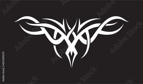 Evil Davil Editable Vector Floral Artwork design for t-shirt design and multipurpose use