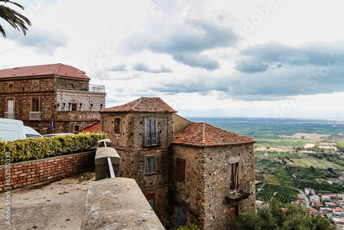 View of the ancient village Marina Di Nicotera, district of Vibo Valentia, Calabria, Italy, Europe