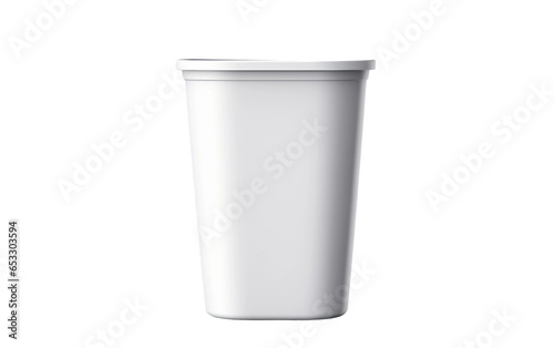 Trash Can: Keeping Spaces Clean Isolated on Transparent Background PNG. Generative AI