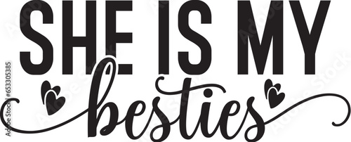 Best Friend SVG Design