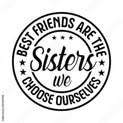best friend svg design