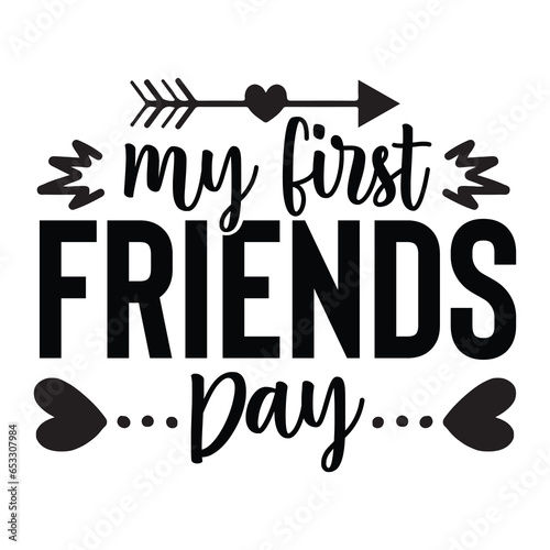 best friend svg design