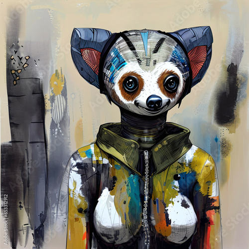 Portrait of a Anthropomorph...