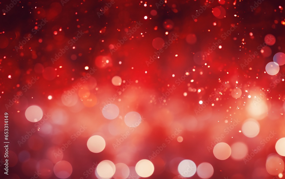 blurred lights and red luxury dreamy bokeh background for Christmas blurred lights and red luxury dreamy bokeh background for Christmas