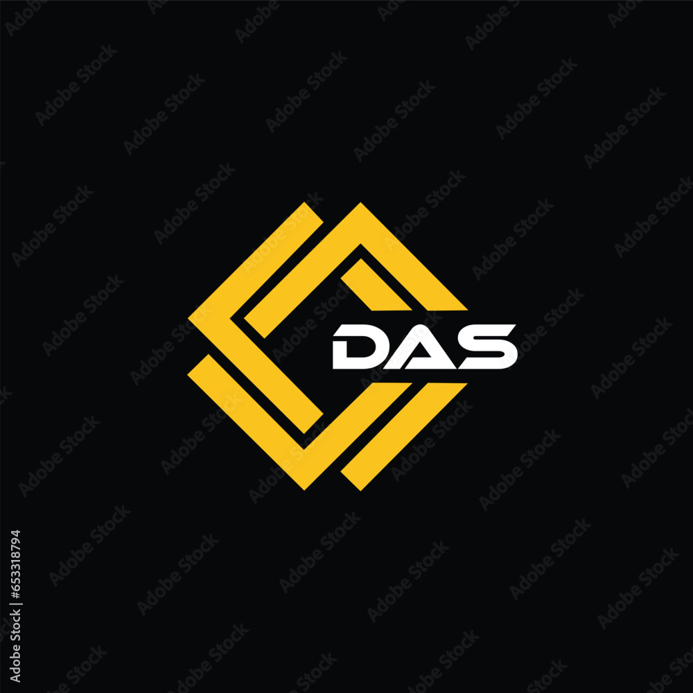 DAS letter design for logo and icon.DAS typography for technology, business and real estate brand.DAS monogram logo. DAS letter design for logo and icon.DAS typography for technology, business and real estate brand.DAS monogram logo.