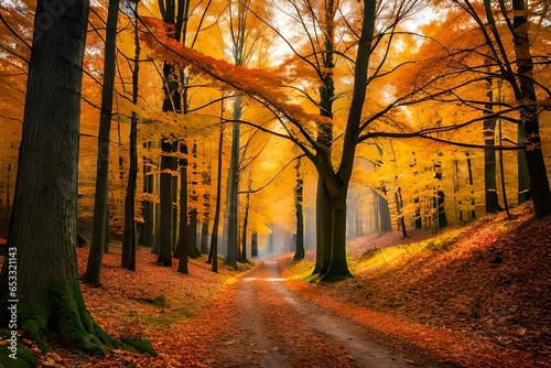 autumn in the forest