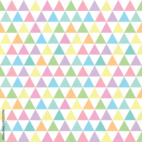 Abstract geometric colorful triangle background