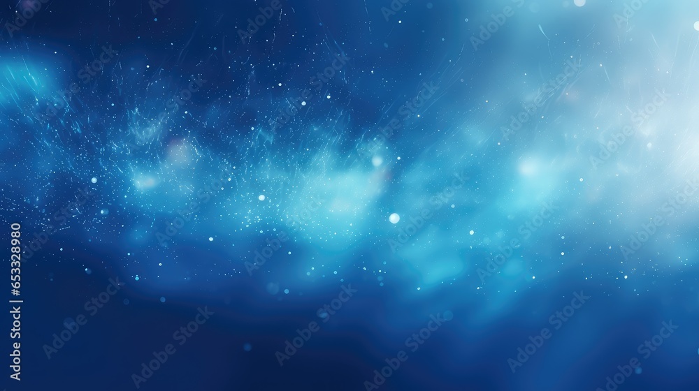background dust blue particles illustration magic effect, abstract glitter, texture bokeh background dust blue particles