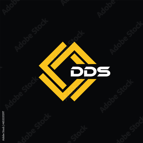 DDS letter design for logo and icon.DDS typography for technology, business and real estate brand.DDS monogram logo.