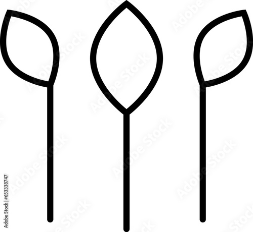 Plant Isolated Line Icon